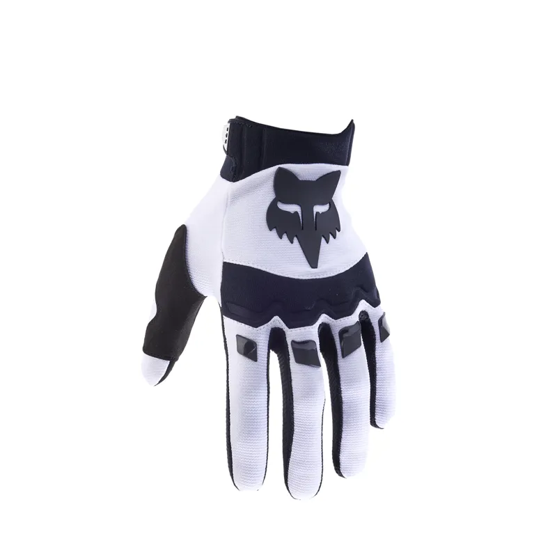 Fox Racing Dirtpaw Full Finger Gloves in White